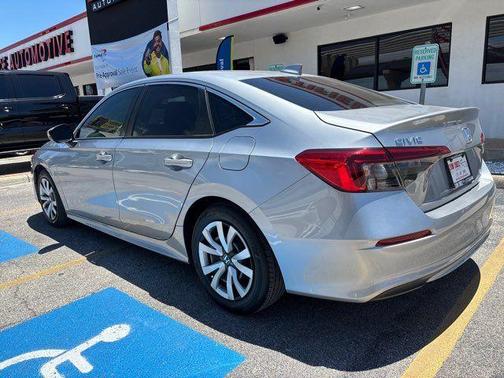 Lunar Silver Metallic 2023 Honda Civic LX