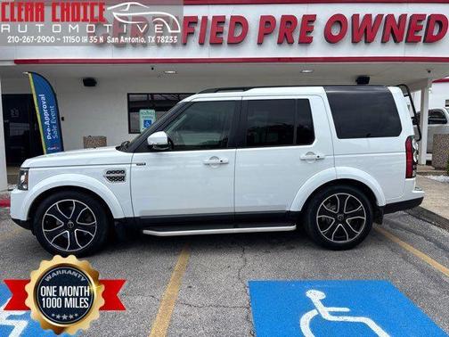 Fuji White 2016 Land Rover LR4 HSE LUX