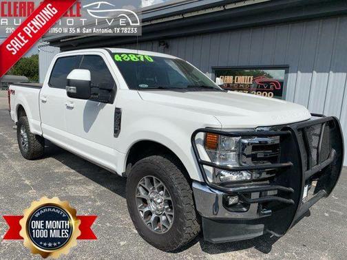Star White Metallic Tri-Coat 2021 Ford F-250 Lariat