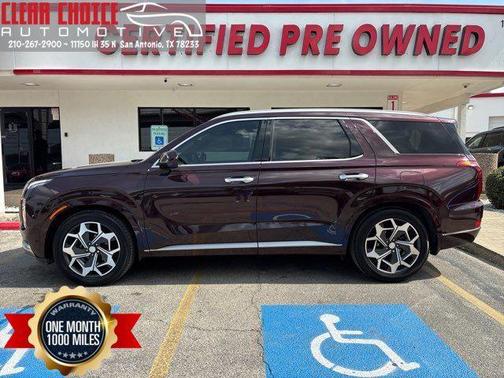 Burgundy 2021 Hyundai PALISADE Calligraphy