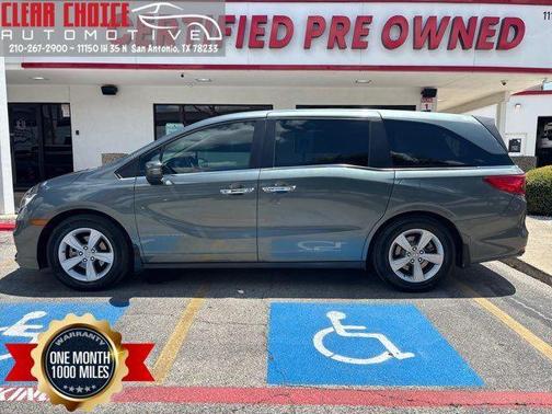 Pacific Pewter Metallic 2019 Honda Odyssey EX-L w/Navigation/RES