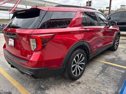 Rapid Red Metallic Tinted Clearcoat 2020 Ford Explorer ST