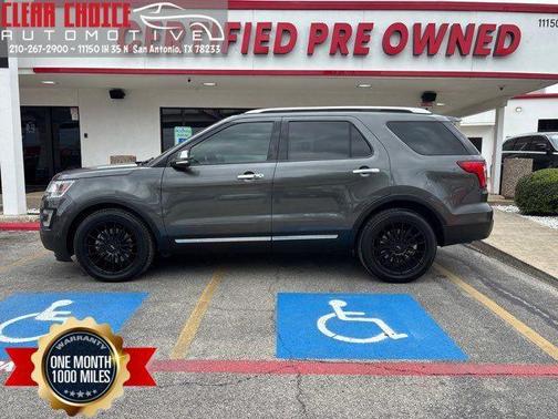 Smoked Quartz Metallic Tinted Clearcoat 2017 Ford Explorer Platinum