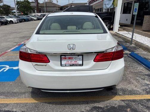 White Orchid Pearl 2013 Honda Accord EX-L