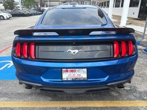 Lightning Blue 2018 Ford Mustang EcoBoost