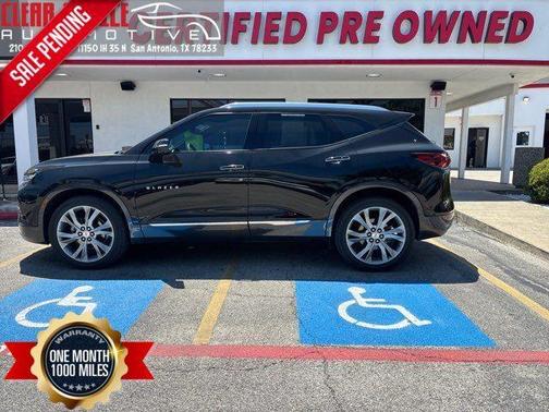 Black 2022 Chevrolet Blazer Premier