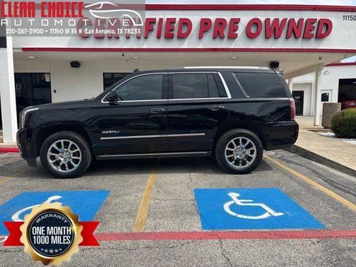 Onyx Black 2017 GMC Yukon Denali