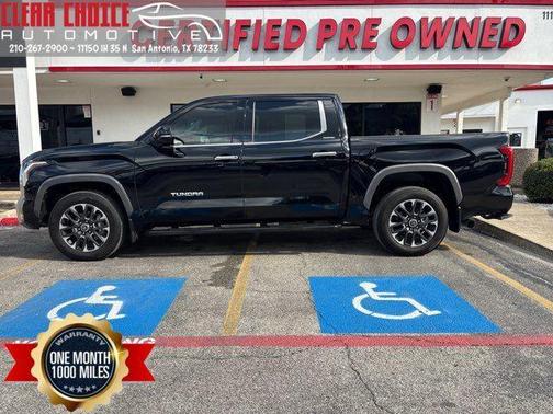 Midnight Black Metallic 2024 Toyota Tundra Limited