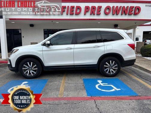 Platinum White Pearl 2020 Honda Pilot EX