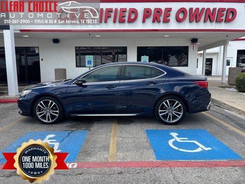 Fathom Blue Pearl 2019 Acura TLX V6 w/Technology Package