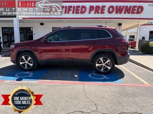 Velvet Red Pearlcoat 2019 Jeep Cherokee Limited