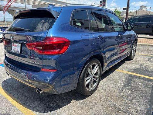 Phytonic Blue Metallic 2019 BMW X3 xDrive30i