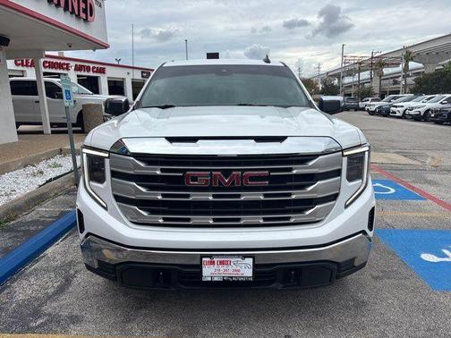 Summit White 2022 GMC Sierra 1500 SLE