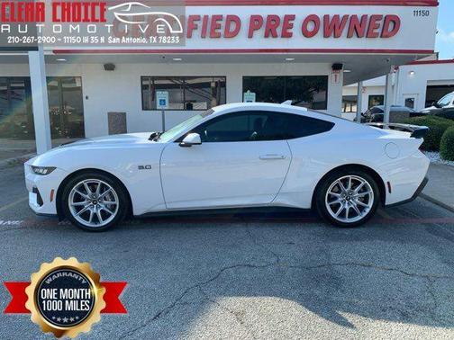 Oxford White 2024 Ford Mustang GT Premium