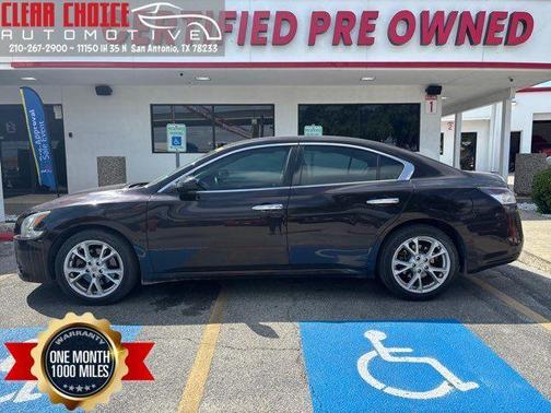 Crimson Black 2013 Nissan Maxima S