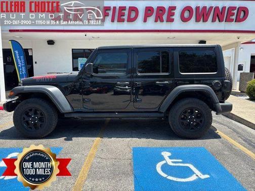 Black Clearcoat 2021 Jeep Wrangler Unlimited Willys