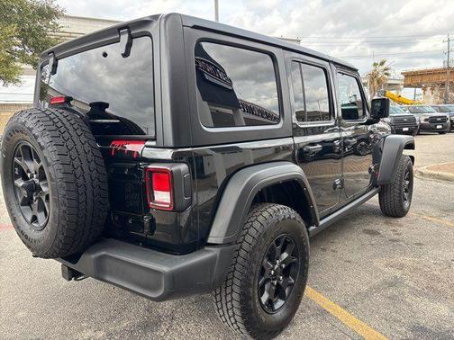 Black Clearcoat 2021 Jeep Wrangler Unlimited Willys