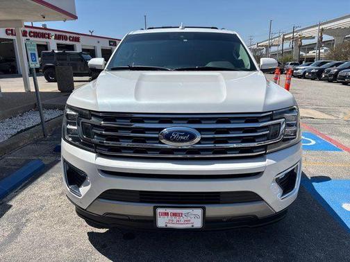White Platinum Tri-Coat Metallic 2019 Ford Expedition Limited