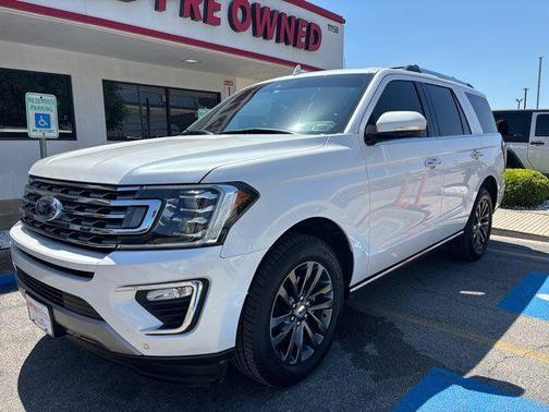 White Platinum Tri-Coat Metallic 2019 Ford Expedition Limited