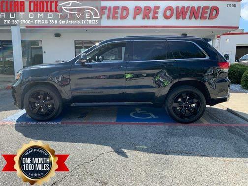 Brilliant Black Crystal Pearlcoat 2015 Jeep Grand Cherokee Overland