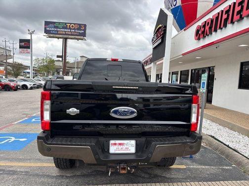 Shadow Black 2017 Ford F-350 King Ranch