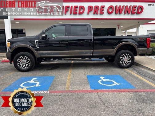 Shadow Black 2017 Ford F-350 King Ranch