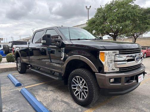 Shadow Black 2017 Ford F-350 King Ranch
