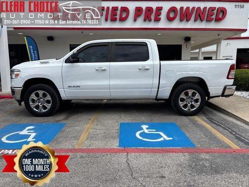 Bright White Clearcoat 2022 RAM 1500 Lone Star