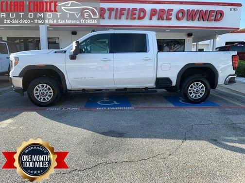 Summit White 2021 GMC Sierra 2500 SLE