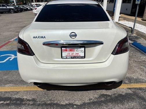 Pearl White 2013 Nissan Maxima S