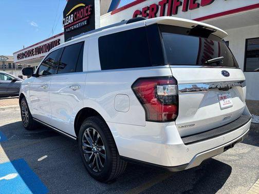 White Platinum Tri-Coat Metallic 2019 Ford Expedition Limited