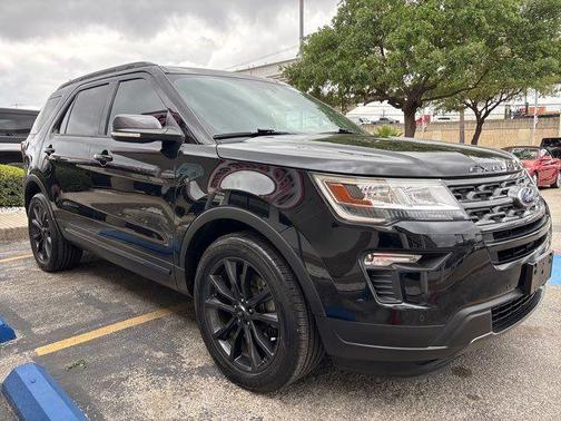Agate Black 2019 Ford Explorer XLT