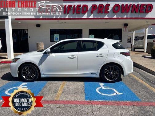 Starfire Pearl 2012 Lexus CT 200h Premium