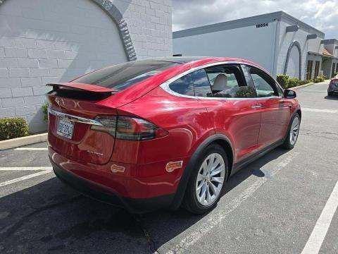 Red Multi-Coat 2020 Tesla Model X Long Range Dual Motor All-Wheel Drive