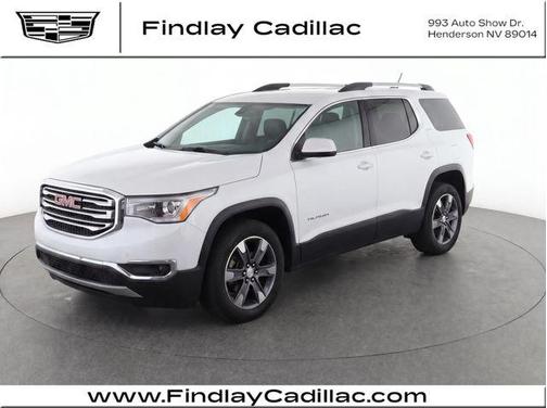 White Frost Tricoat 2019 GMC Acadia SLT-2