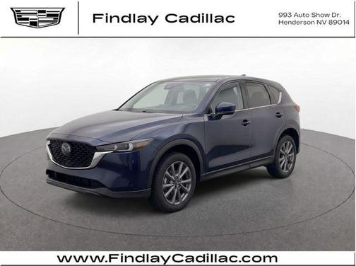 Deep Crystal Blue Mica 2022 Mazda CX-5 2.5 S Preferred Package