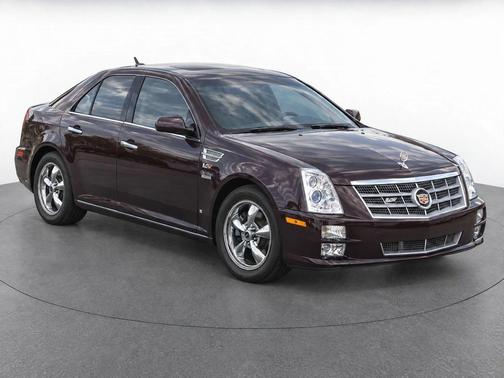 Black Cherry 2008 Cadillac STS V6