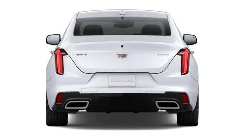 White 2026 Cadillac CT4 Luxury RWD