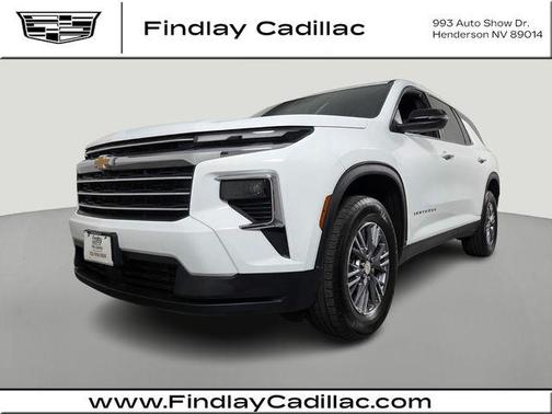 Summit White 2025 Chevrolet Traverse LT