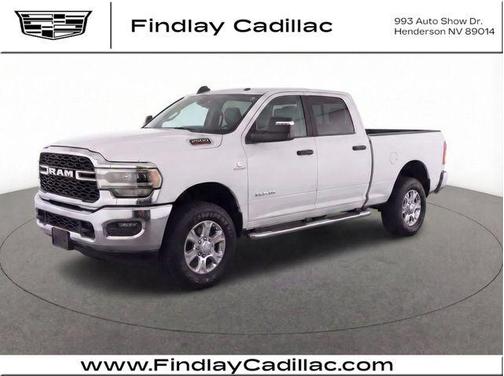 Bright White Clearcoat 2025 RAM 2500 Big Horn Crew Cab 4x4 6'4' Box