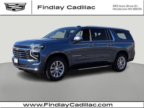 Lakeshore Blue Metallic 2025 Chevrolet Suburban Premier