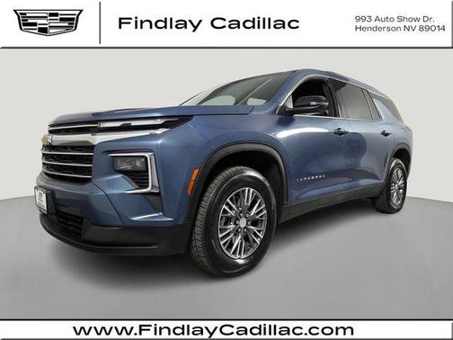 Lakeshore Blue Metallic 2025 Chevrolet Traverse LT