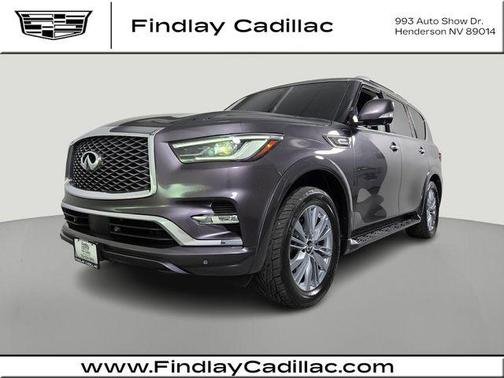 Anthracite Gray 2023 INFINITI QX80 Luxe