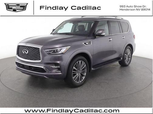 Anthracite Gray 2023 INFINITI QX80 Luxe