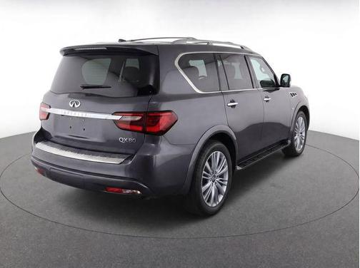 Anthracite Gray 2023 INFINITI QX80 Luxe