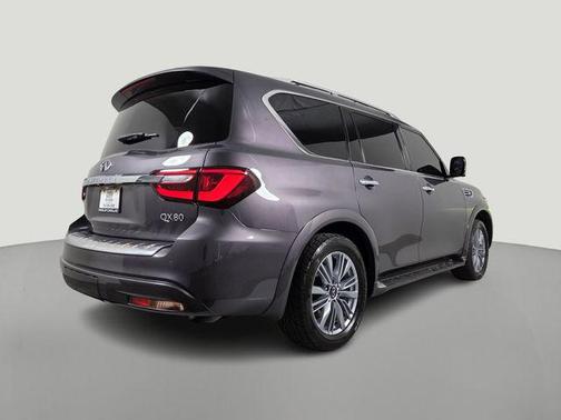Anthracite Gray 2023 INFINITI QX80 Luxe