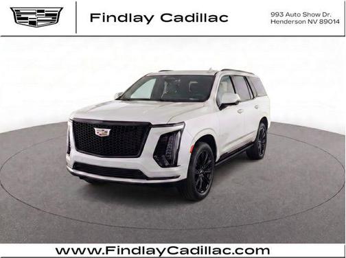 Crystal White Tricoat 2025 Cadillac Escalade Sport Platinum