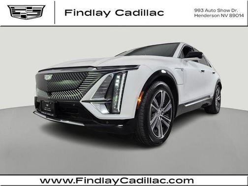 Crystal White Tricoat 2024 Cadillac LYRIQ V