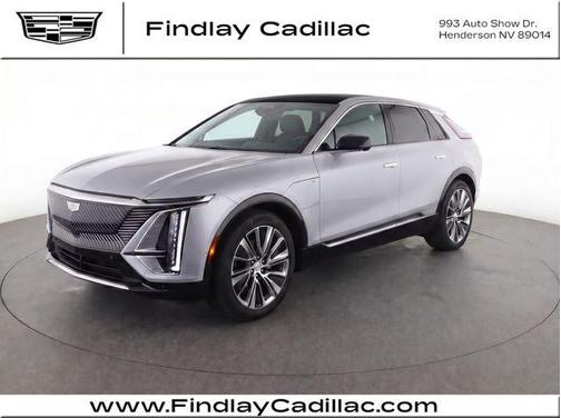 Argent Silver Metallic 2025 Cadillac LYRIQ V