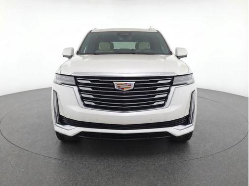 Crystal White 2021 Cadillac Escalade Premium Luxury Platinum